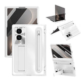 Samsung Galaxy Z Fold8 EIDERWOOD Skal med Styluspenna & Stöd - Vit