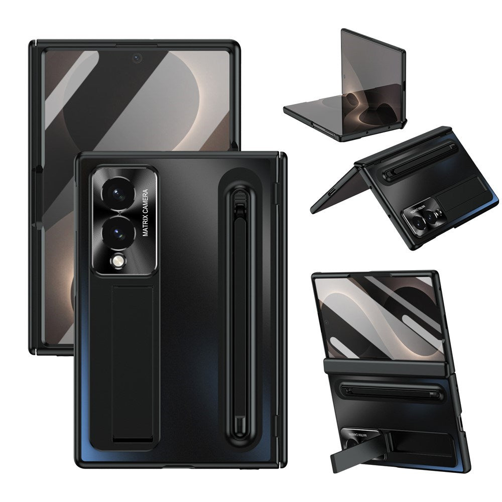 Samsung Galaxy Z Fold8 EIDERWOOD Skal med Styluspenna & Stöd - Svart