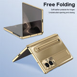 Samsung Galaxy Z Fold8 EIDERWOOD Skal med Styluspenna & Stöd - Guld