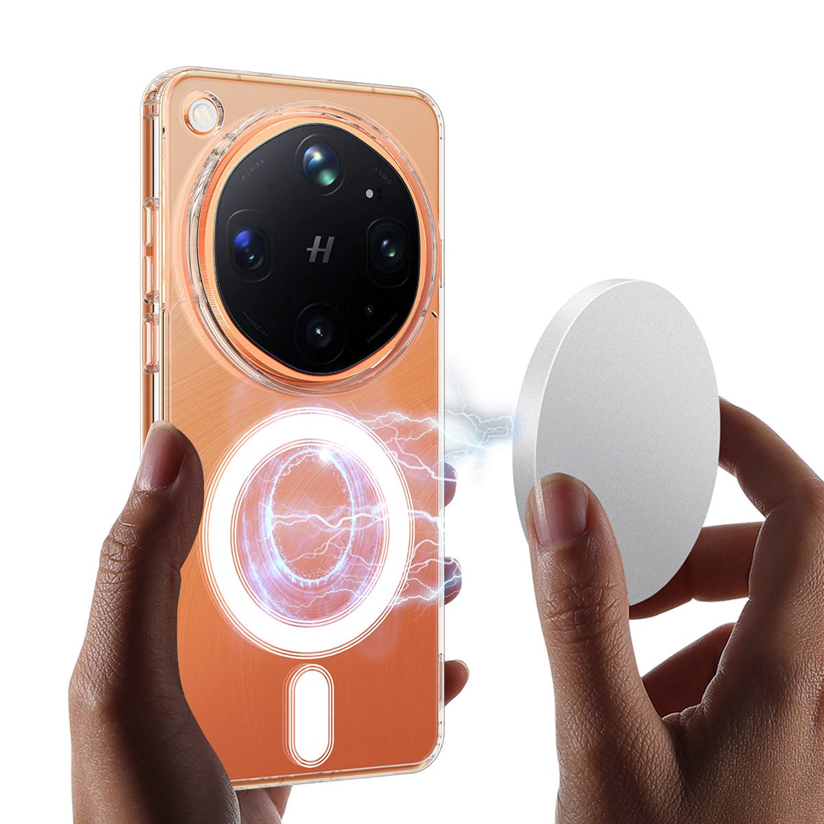OPPO Find X9 Ultra EIDERWOOD Hybrid Skal - MagSafe Kompatibel - Genomskinlig