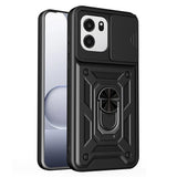 OnePlus Nord CE6 EIDERWOOD Hybrid Hantverkar Skal m. Kickstand & Cam Slider - Svart