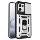 OnePlus Nord CE6 EIDERWOOD Hybrid Hantverkar Skal m. Kickstand & Cam Slider - Silver