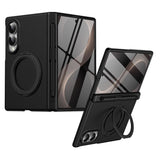 Samsung Galaxy Z Fold8 EIDERWOOD Skal med Skärmskydd & Stativfunktion - Svart
