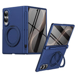 Samsung Galaxy Z Fold8 EIDERWOOD Skal med Skärmskydd & Stativfunktion - Blå