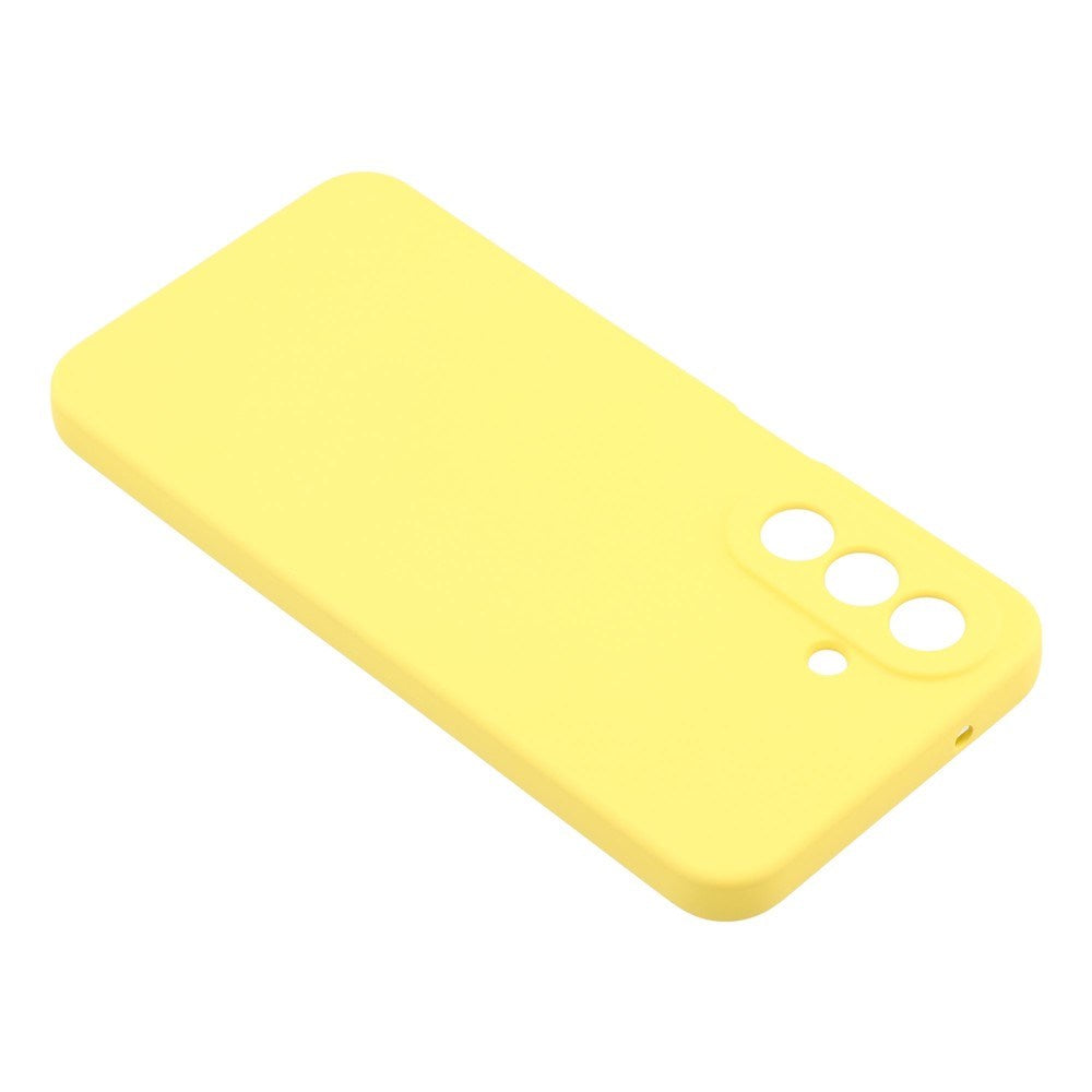 Samsung Galaxy A27 EIDERWOOD Fodrat Flexibelt Plast Skal - Gul