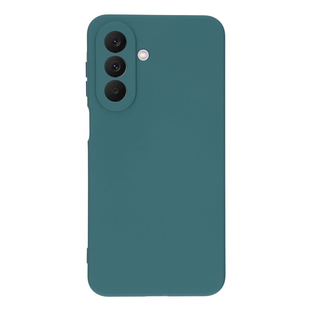 Samsung Galaxy A27 EIDERWOOD Fodrat Flexibelt Plast Skal - Mörkgrön