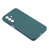 Samsung Galaxy A27 EIDERWOOD Fodrat Flexibelt Plast Skal - Mörkgrön