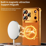 iPhone 17 Pro EIDERWOOD Snyggt Metallskal med Konstläder - Silver / Grå