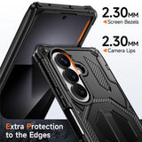 Samsung Galaxy Z Fold8 Ultra / Fold7 EIDERWOOD Handverkar Skal med Inbyggt Kickstand - MagSafe Kompatibel - Svart
