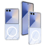 Samsung Galaxy Z Flip8 EIDERWOOD Hybrid Plast Skal - MagSafe Kompatibel - Genomskinlig