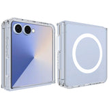 Samsung Galaxy Z Flip8 EIDERWOOD Hybrid Plast Skal - MagSafe Kompatibel - Genomskinlig