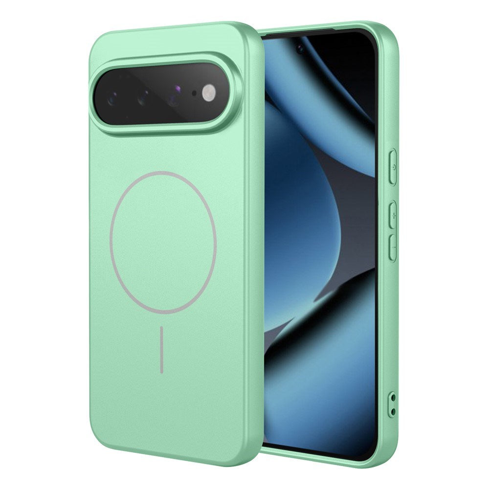 Google Pixel 11 Pro EIDERWOOD Flexibelt Plast Skal m. Fodrad Insida - MagSafe Kompatibel - Ljusgrön