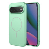Google Pixel 11 Pro XL EIDERWOOD Flexibelt Plast Skal m. Fodrad Insida - MagSafe Kompatibel - Ljusgrön