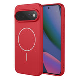 Google Pixel 11 Pro XL EIDERWOOD Flexibelt Plast Skal m. Fodrad Insida - MagSafe Kompatibel - Röd