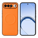 Realme 16 EIDERWOOD Hybrid Carbon Skal - MagSafe Kompatibel - Orange