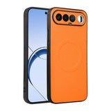 Realme 16 EIDERWOOD Hybrid Carbon Skal - MagSafe Kompatibel - Orange