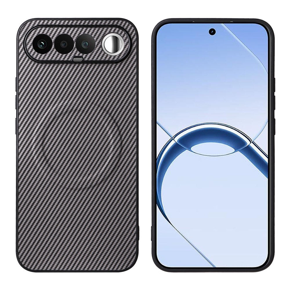 Realme 16 EIDERWOOD Hybrid Carbon Skal - MagSafe Kompatibel - Grå