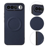 Realme 16 EIDERWOOD Hybrid Carbon Skal - MagSafe Kompatibel - Blå