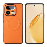 Realme 16 Pro EIDERWOOD Hybrid Carbon Skal - MagSafe Kompatibel - Orange