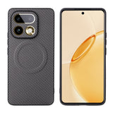Realme 16 Pro+ EIDERWOOD Hybrid Carbon Skal - MagSafe Kompatibel - Grå