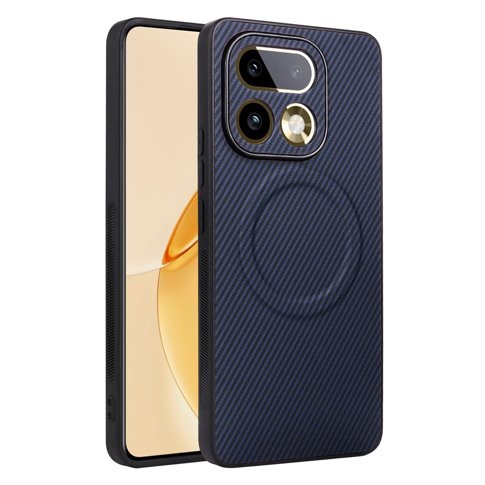 Realme 16 Pro+ EIDERWOOD Hybrid Carbon Skal - MagSafe Kompatibel - Blå