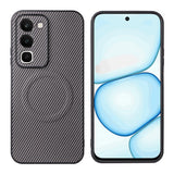 Realme C100 EIDERWOOD Hybrid Carbon Skal - MagSafe Kompatibel - Grå