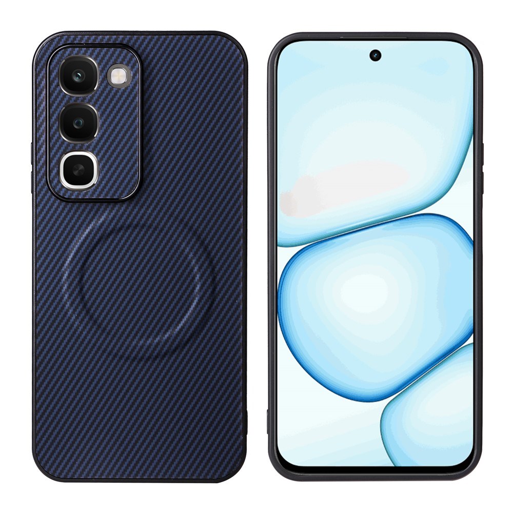 Realme C100 EIDERWOOD Hybrid Carbon Skal - MagSafe Kompatibel - Blå