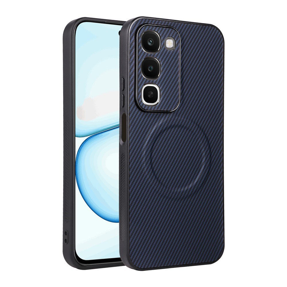 Realme C100 EIDERWOOD Hybrid Carbon Skal - MagSafe Kompatibel - Blå