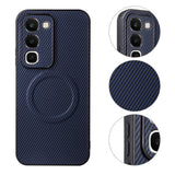 Realme C100 EIDERWOOD Hybrid Carbon Skal - MagSafe Kompatibel - Blå