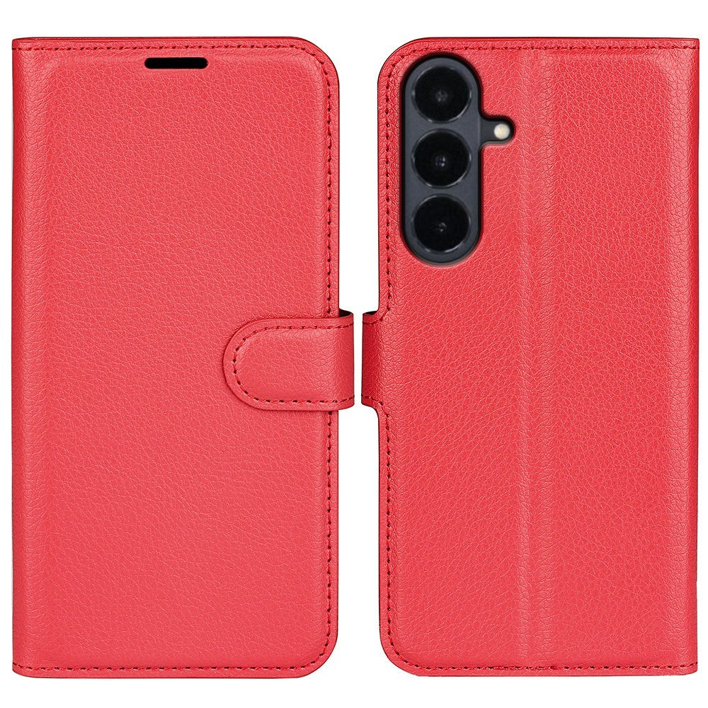 Samsung Galaxy S26 FE EIDERWOOD Fodral med Korthållare & Stativfunktion - Röd