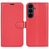 Samsung Galaxy S26 FE EIDERWOOD Fodral med Korthållare & Stativfunktion - Röd
