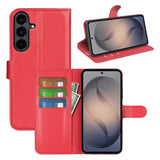 Samsung Galaxy S26 FE EIDERWOOD Fodral med Korthållare & Stativfunktion - Röd