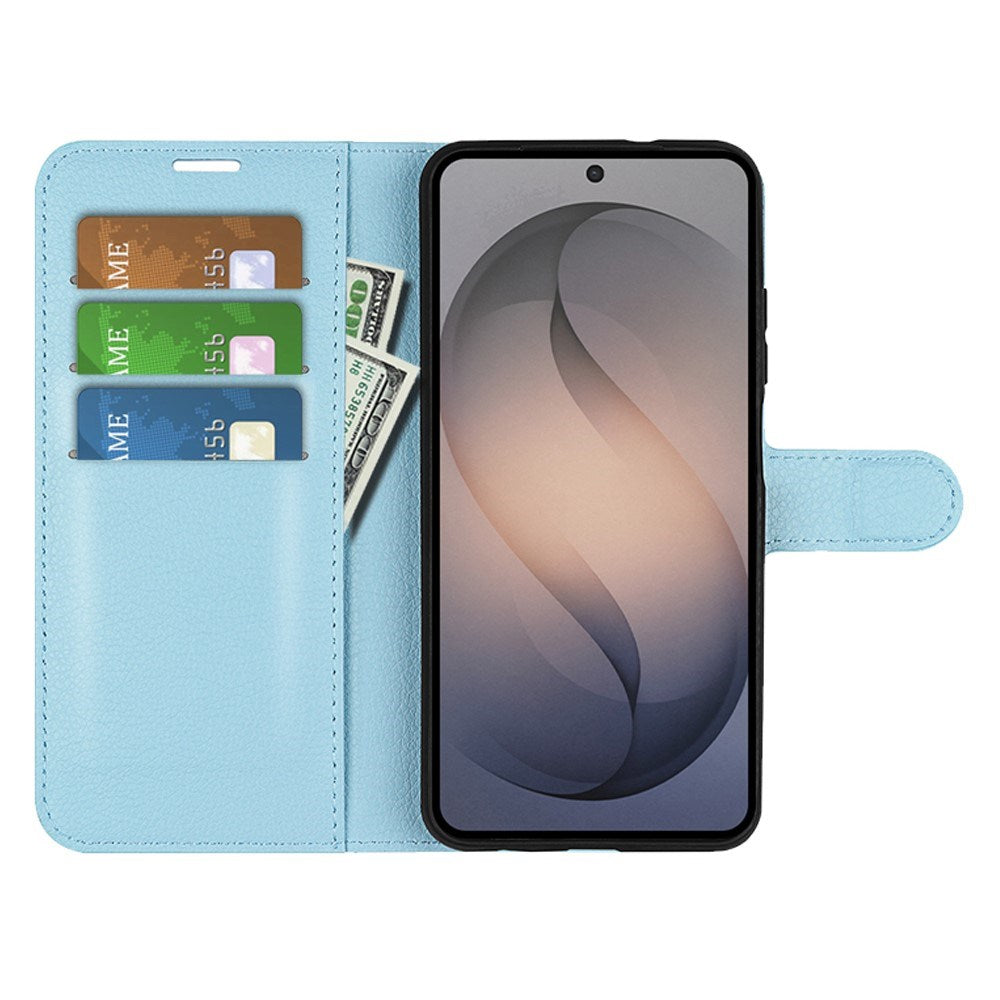 Samsung Galaxy S26 FE EIDERWOOD Fodral med Korthållare & Stativfunktion - Blå