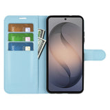Samsung Galaxy S26 FE EIDERWOOD Fodral med Korthållare & Stativfunktion - Blå