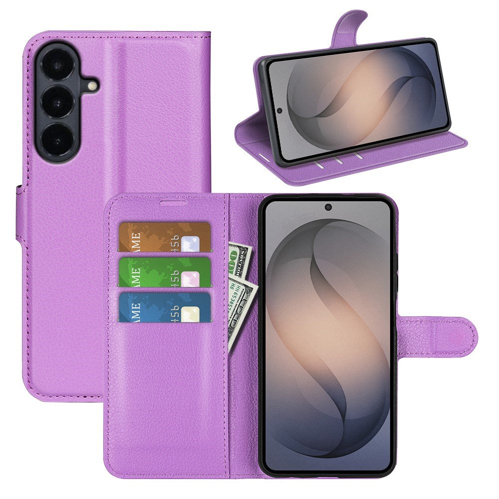Samsung Galaxy S26 FE EIDERWOOD Fodral med Korthållare & Stativfunktion - Lila