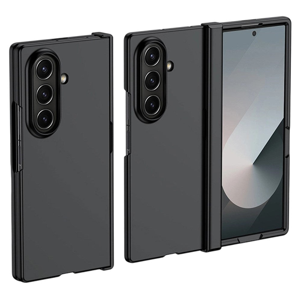 Samsung Galaxy Z Fold8 Ultra EIDERWOOD Hårt Plast Skal med Gångjärn - Svart