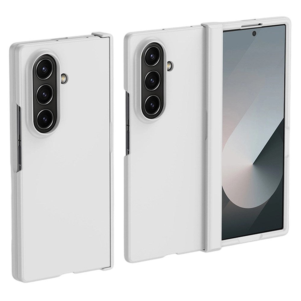 Samsung Galaxy Z Fold8 Ultra EIDERWOOD Hårt Plast Skal med Gångjärn - Vit
