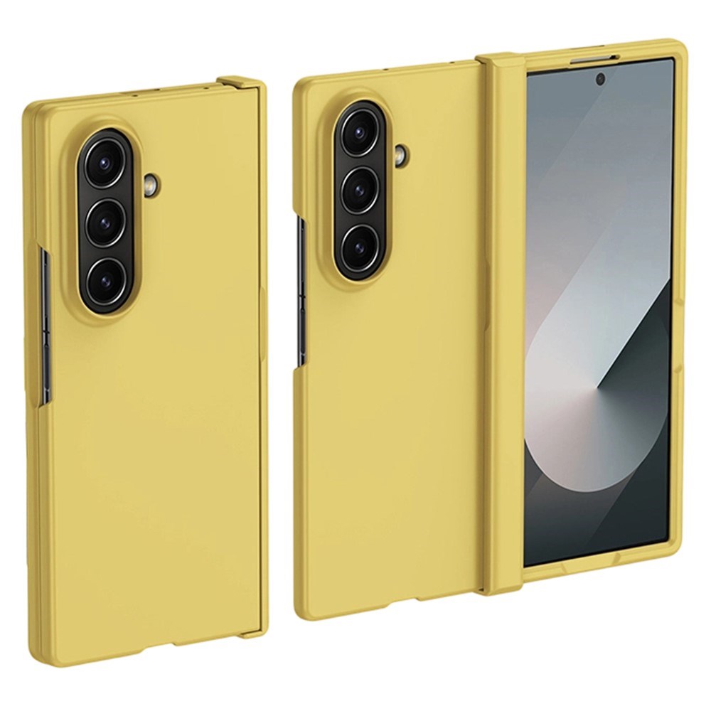 Samsung Galaxy Z Fold8 Ultra EIDERWOOD Hårt Plast Skal med Gångjärn - Gul