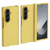 Samsung Galaxy Z Fold8 Ultra EIDERWOOD Hårt Plast Skal med Gångjärn - Gul