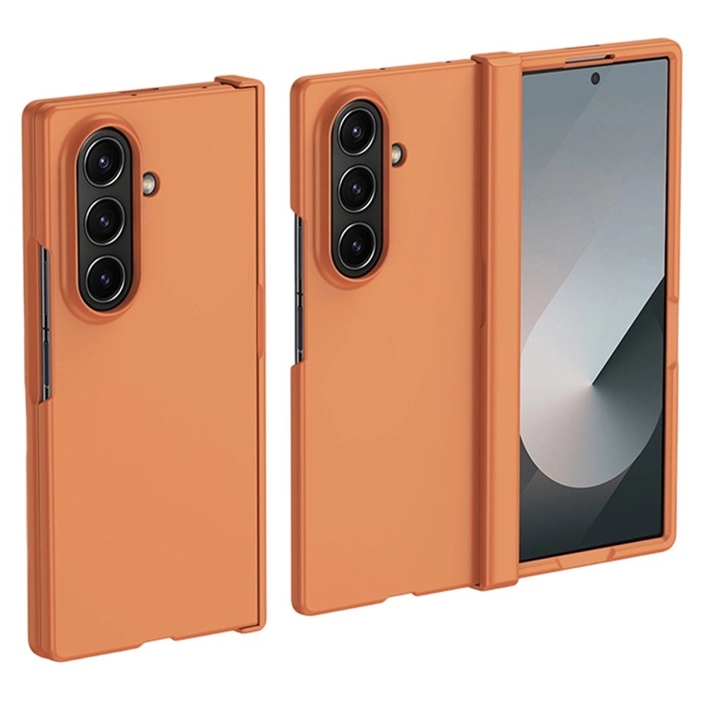 Samsung Galaxy Z Fold8 Ultra EIDERWOOD Hårt Plast Skal med Gångjärn - Orange
