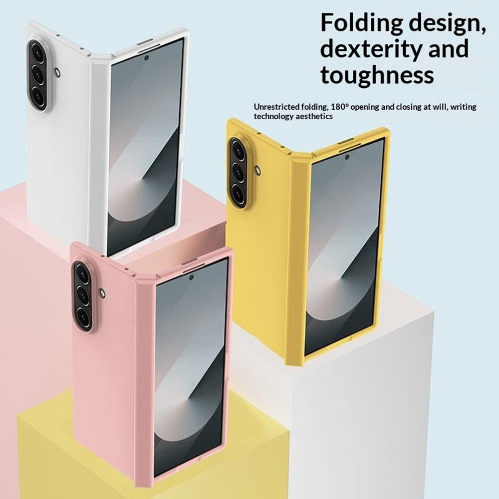 Samsung Galaxy Z Fold8 Ultra EIDERWOOD Hårt Plast Skal med Gångjärn - Rosa