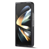 Samsung Galaxy Z Fold8 Ultra LC.IMEEKE Konstläder Skal med Kolfiber - Svart