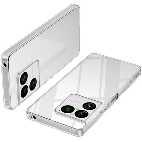 Sony Xperia 1 VIII EIDERWOOD Fleksibel Plast Skal - Transparent