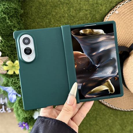 Samsung Galaxy Z Fold8 EIDERWOOD Hårt Plast Skal med Gångjärn - Grön