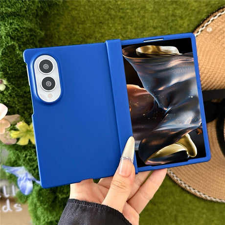 Samsung Galaxy Z Fold8 EIDERWOOD Hårt Plast Skal med Gångjärn - Blå