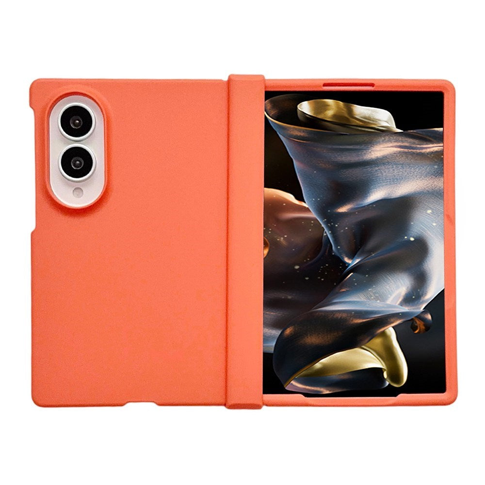 Samsung Galaxy Z Fold8 EIDERWOOD Hårt Plast Skal med Gångjärn - Orange
