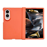 Samsung Galaxy Z Fold8 EIDERWOOD Hårt Plast Skal med Gångjärn - Orange