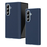 Samsung Galaxy Z Fold8 Ultra EIDERWOOD Kolfiber Skal - Blå