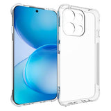 OPPO Reno16 F (5G) EIDERWOOD Flexibelt Plast Skal med Stötdämpande Hörn - Genomskinlig