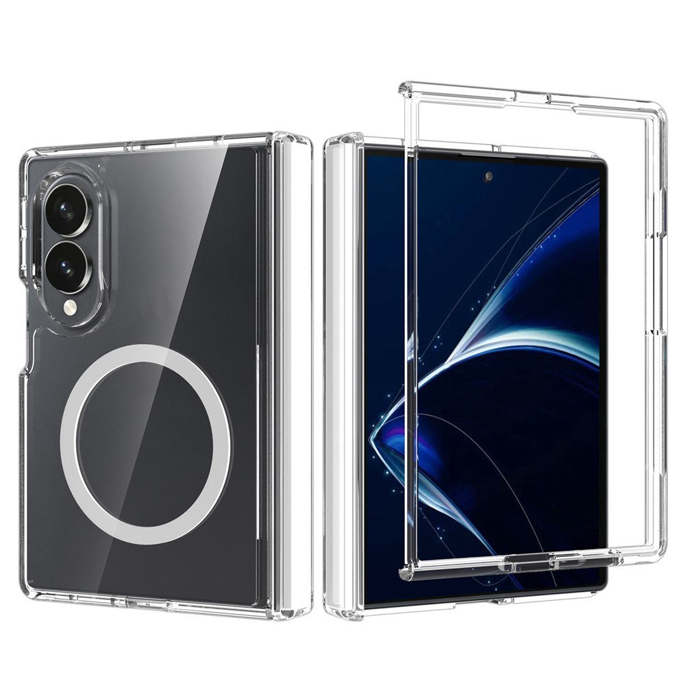 Samsung Galaxy Z Fold8 EIDERWOOD Hybrid All-Around Skyddande Skal - MagSafe Kompatibel - Genomskinlig